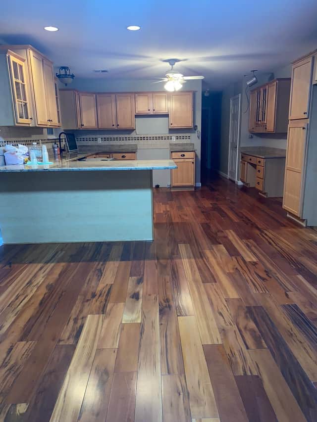 After deep clean